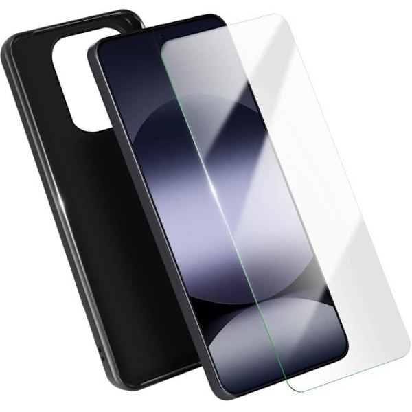 Pack Beskyttelse til Xiaomi Redmi Note 14 4G Cover og Tempered Glass Made for Xiaomi Sort Svart