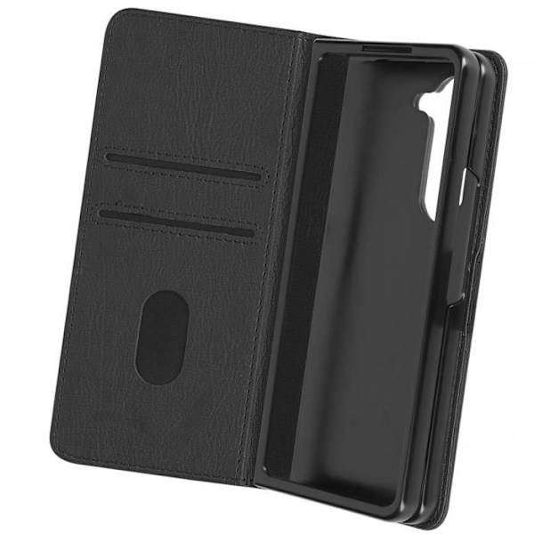 Fodral Kompatibel med Samsung Galaxy Z Fold 5 korthållare svart skal