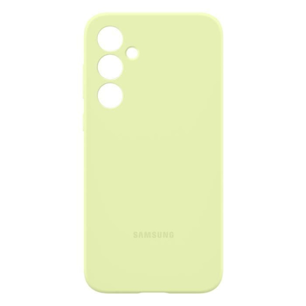 Officiellt fodral för Samsung Galaxy A55 Slim Silikon Soft Touch Samsung Lime Green Grön