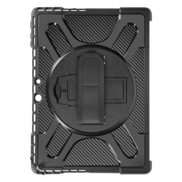Fodral till Microsoft Surface Pro 9 - AVIZAR - Förstärkta hörn - Stativhandtag - Svart Svart