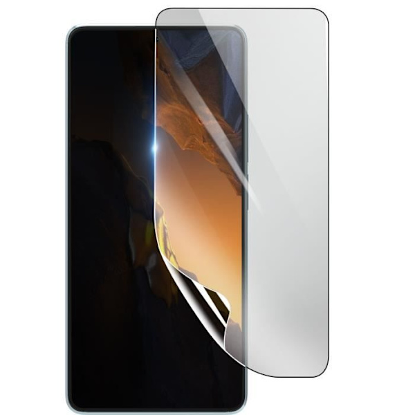Skärmskydd - 3MK - Xiaomi Poco F5 - Stötsäker Hydrogel - Genomskinlig - Reptålig Transparent