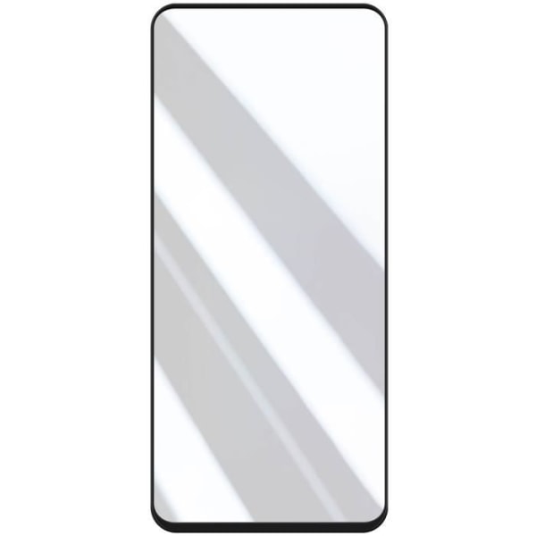Karkaistu lasi - AVIZAR - Samsung Galaxy S23 FE - Musta läpinäkyvä - Ultra-ohut - Naarmunsuojatuo Transparent