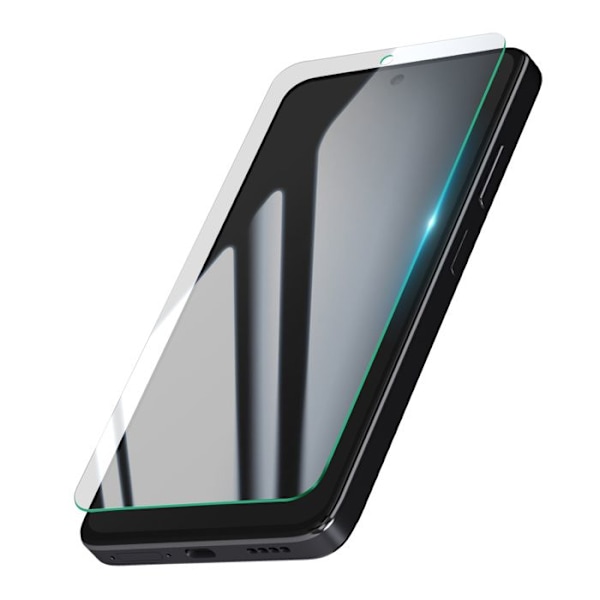 Härdat glas för Realme 14T Hårdhet 9H Repfritt Avfasad Transparent Vit