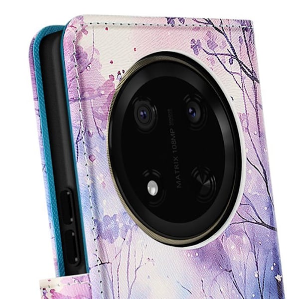 Honor Magic 7 Lite Klipsilaukku Sininen / Vaaleanpunainen Blå/rosa