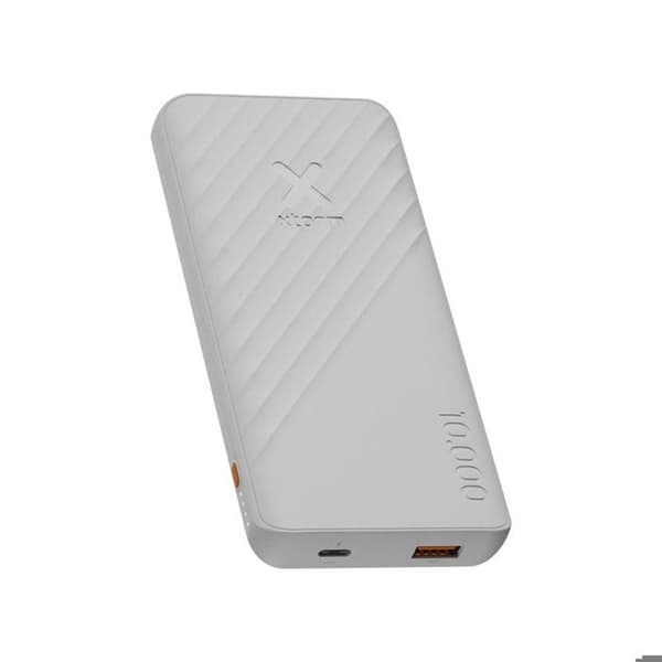 Extern Batteri 10000mAh Go2 Serie USB-C 20W / USB-A 18W Xtorm Vit Vit
