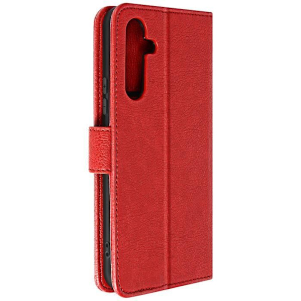 Foliofodral Kompatibel med Samsung Galaxy A54 5G Red Flip Fodral