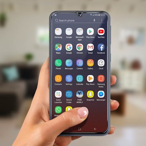 Suojaava kalvo - Samsung - Galaxy A40 - Taivutettavassa 9H - Iskunkestävä - Kirkas Transparent