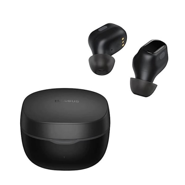 Trådlösa hörlurar - BASEUS - WM01 - In-ear - Brusreducering - Batteritid 5 timmar Svart