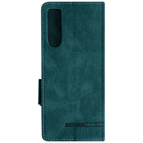 Sony Xperia 10 V Folio Stand Green Flip Case