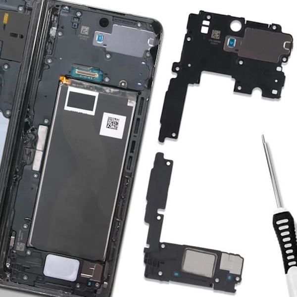 Extern högtalare och Intern hörlurar för Samsung Galaxy Z Fold 4 Svart Svart