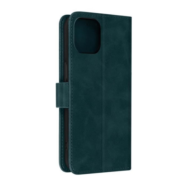 iPhone 14 Folio Wallet Case Video Support Mateffekt Soft Touch grøn grön