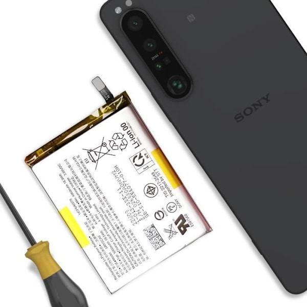 Sisäinen akku Sony Xperia 1 IV ja 1 V 5000mAh mallille SNYSCA6 Relife Black Svart