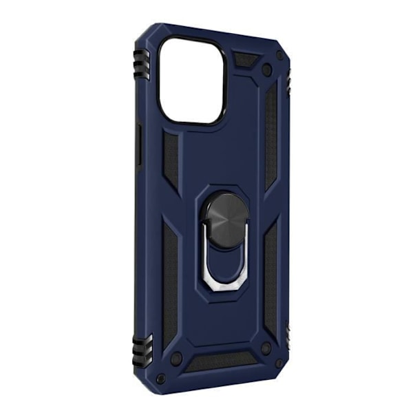 Coque iPhone 13 Pro - AVIZAR - Antichock Hybrid - Videostöd Ring - Blå blå