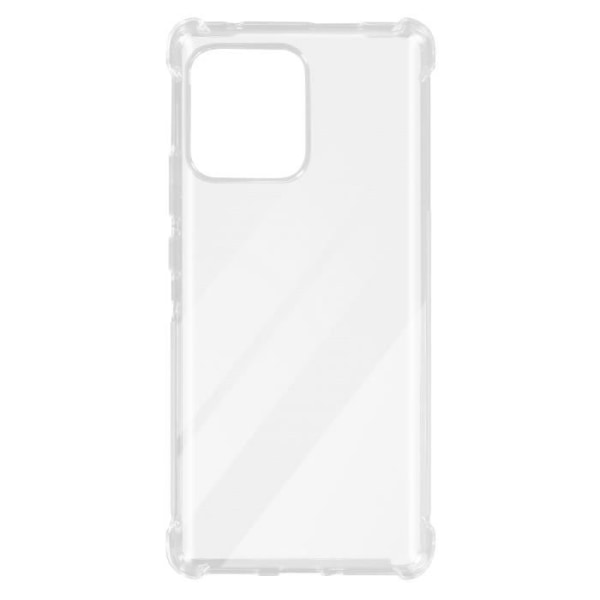 Kotelo - AVIZAR - Motorola Edge 40 Pro - Pehmeä silikoni - Iskunkestävät kulmat - Läpinäkyvä Transparent