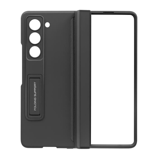 Etui til Samsung Galaxy Z Fold 5 - AVIZAR - Hårdt - Stød - Magnetisk Stylus Holder - Sort Svart