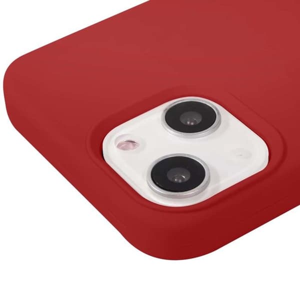 Fodral - MOXIE - iPhone 13 - TPU - Mjuk Inredning - Röd Röd
