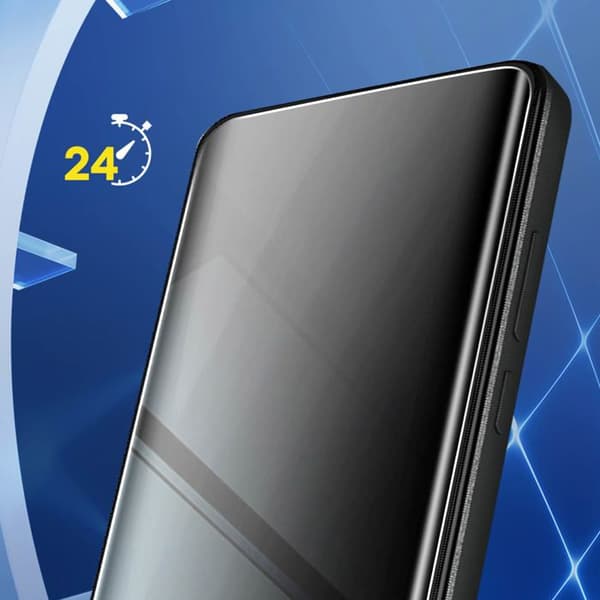 Skärmskydd - 3MK - OnePlus 3 - Hydrogel Stöttålig - Rep-resistent - Ultra-Transparent Vit