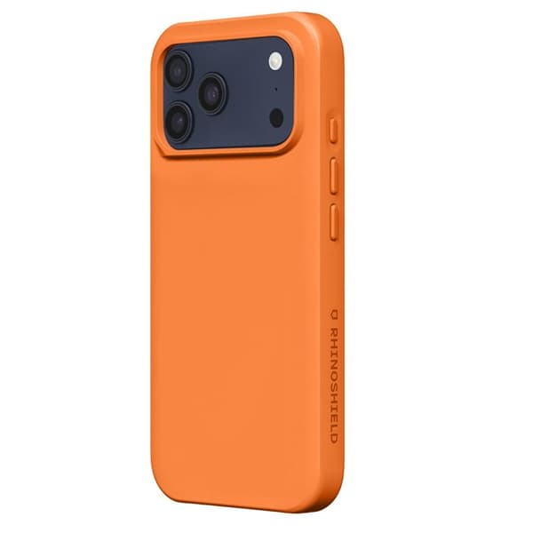 "Skydd för iPhone 17 Pro Max Modell SolidX Stötsäker 3,5 m med Elegant Design Rhinoshield Orange" Apelsin