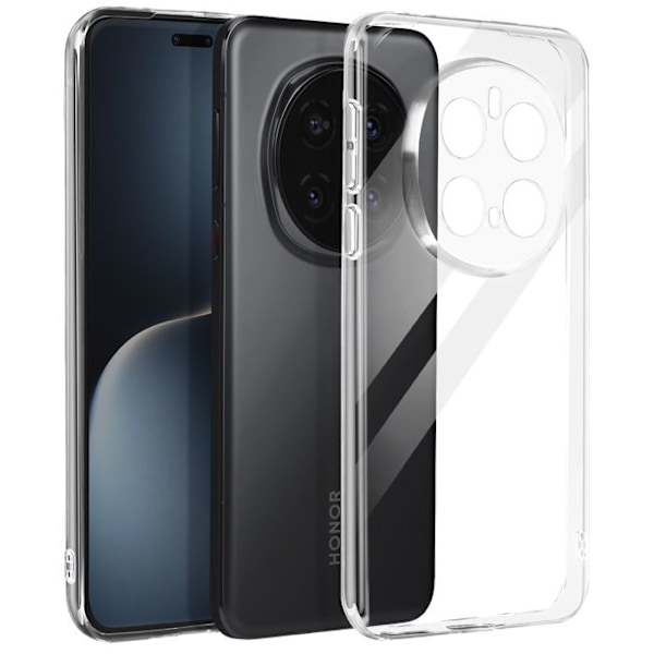 Honor Magic 7 Pro - Pehmeä silikonisuojus Mayaxess, läpinäkyvä Vit