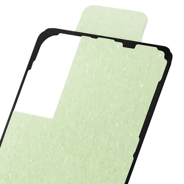 Fäste för batterilock för Galaxy S25 Edge Service Pack Samsung Transparent Vit