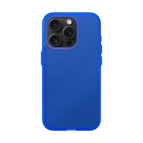 iPhone 15 Pro JellyTint Antichok Cover Rhinoshield Blå Blå