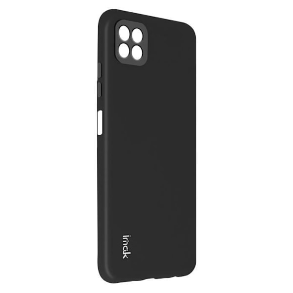 Skyddsfodral - IMAK - Samsung Galaxy A22 5G - Gel silikon - Ultratunt - Antispår Svart