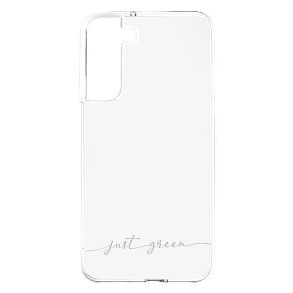 Etui til Samsung Galaxy S22 Plus - JUST GREEN - Genanvendeligt - Gennemsigtig Transparent