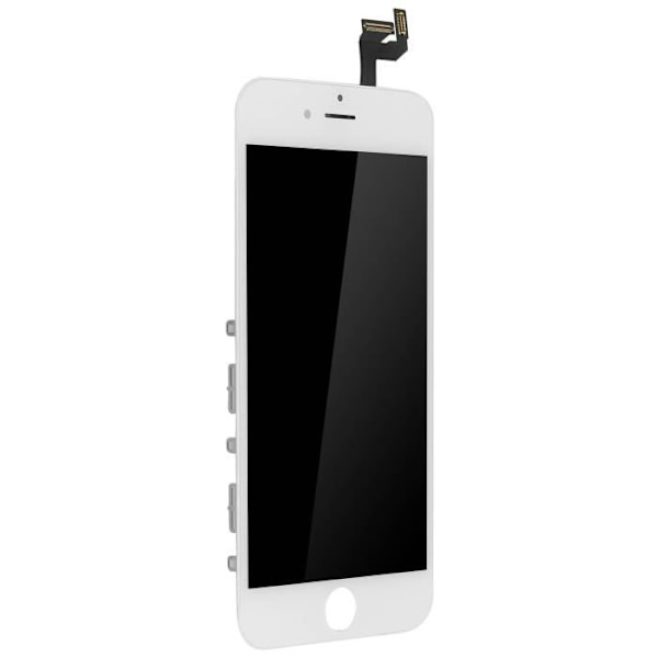 LCD-skærm - AVIZAR - iPhone 6S Plus - Fuldt skærm blok - Touch glas - Hvid Vit