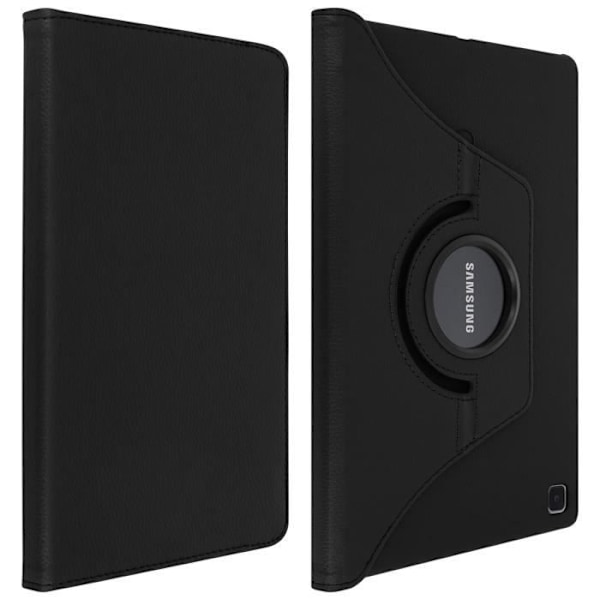 Etui - Samsung - Galaxy Tab A7 10.4 2020 - Rotérbar 360° - Fuld beskyttelse - Sort Svart