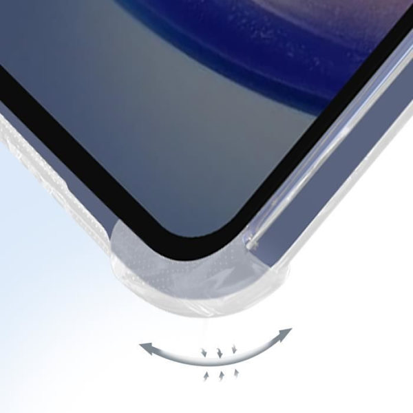 Taske til Samsung Galaxy A25 Silikone Flexible Corners Bumper Original Samsung Transparent Transparent