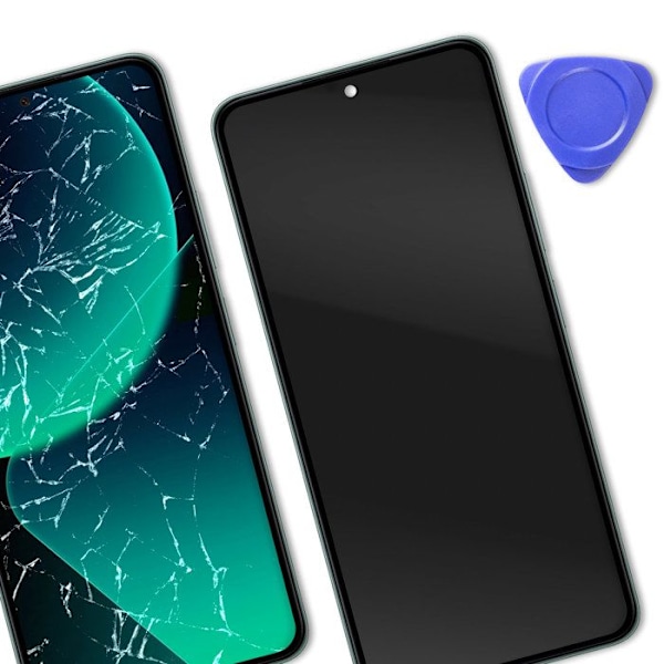 Skärm för Xiaomi 13T och 13T Pro LCD + Touch Glass + Xiaomi blekgrönt chassi Grön