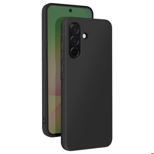 Coque för Samsung Galaxy A56 Silikon Flexibel Gummi Akashi Svart Svart