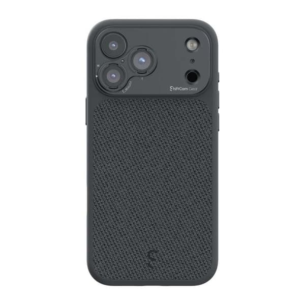 MagSafe cover til iPhone 17 Pro med S.Mount LensUltra Shiftcam montering, sort Svart