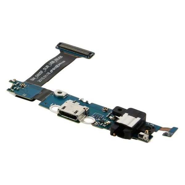 Ladeledning - AVIZAR - Samsung Galaxy S6 Edge - Micro-USB - Jack 3.5 - Sort