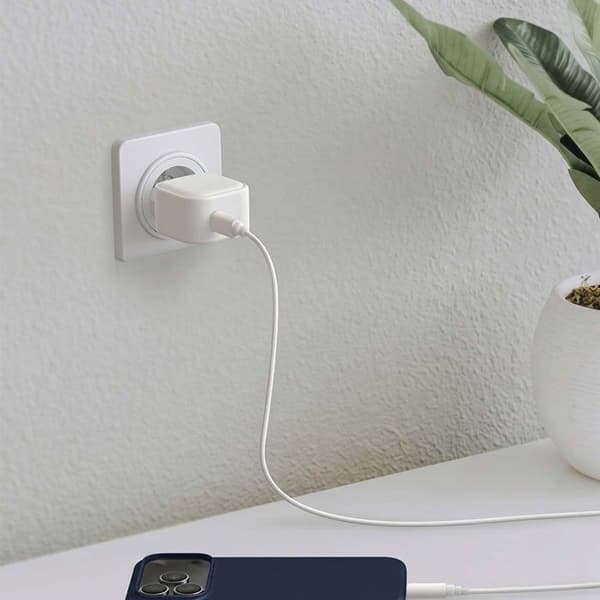 USB-C Power Delivery 70W Hurtig Oplader MW Hvid Vit