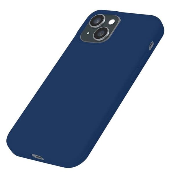 Skydd - MOXIE - iPhone 15 - TPU - Mikrofon-inredning - Stötdämpning Blå
