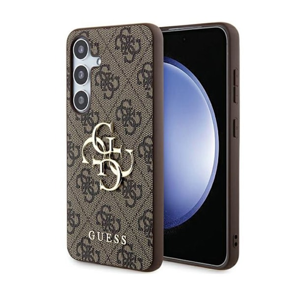 Guess 4G Big Metal Logo - Samsung Galaxy A55 5G Cover (Brun)