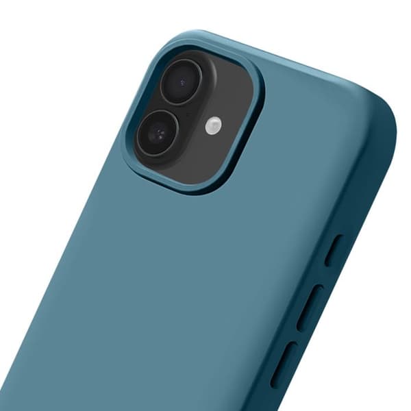 "Coque til iPhone 16 Plus Model SolidX Stødabsorberende kompatibel med trådløs opladning Rhinoshield Mørkeblå" Mörkblå
