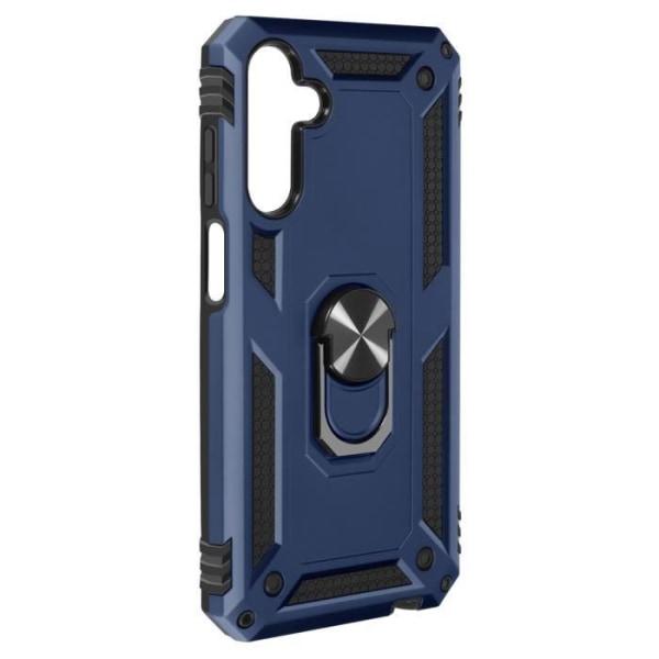 Hybrid hårt fodral för Samsung Galaxy A15 5G - AVIZAR - Blå - Magnetisk ringhållare Blå