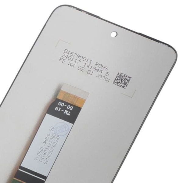 LCD-skærm og Berøringsglas til Xiaomi Redmi 12 - RELIFE - Sort - Hærdet glas - 5,5 tommer - Android Svart