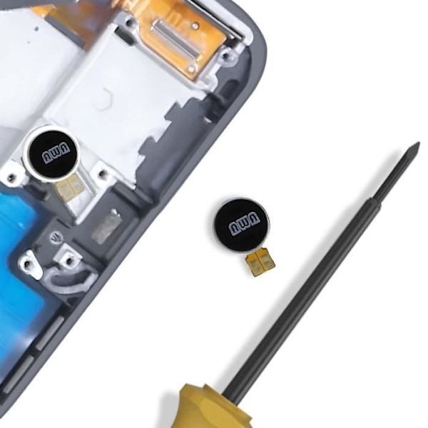 AVIZAR Replacement Vibrator Xiaomi Redmi Note 11 Prolle ja Note 10s:lle - Musta - CE- ja RoHS-yhteensopiva Svart