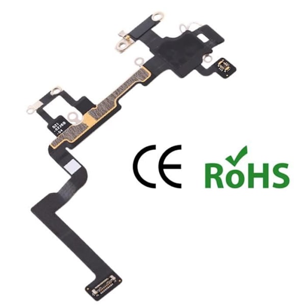 Erstatnings Wifi / Bluetooth antennekabel til iPhone 11 - AVIZAR - Sort - 33 g - CE RoHS certificeret Svart