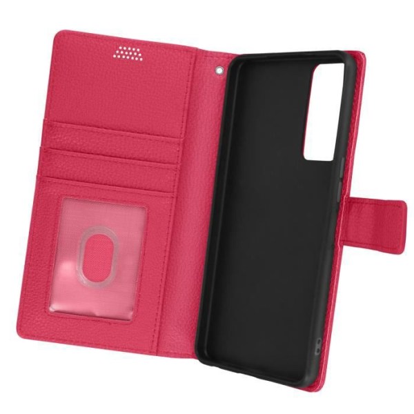 Cover TCL 30 och TCL 30 Plus Flip Wallet Stand Video Pink