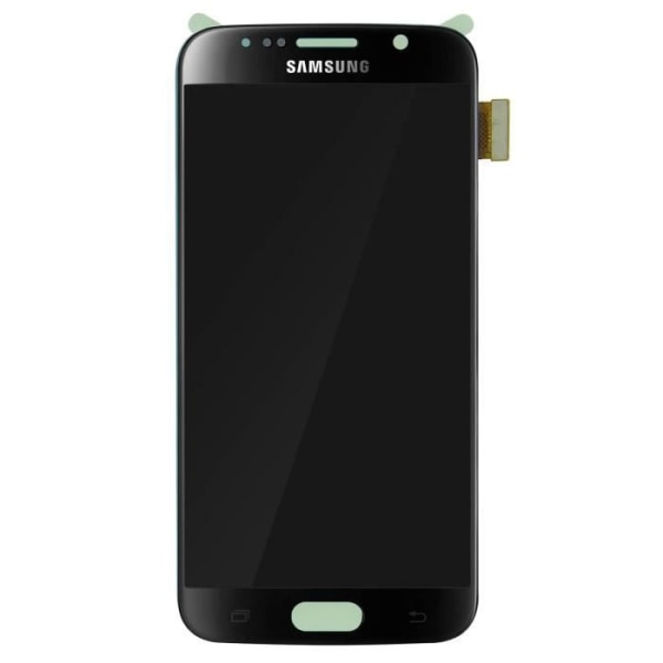 Original Komplet LCD Skærm Udskiftning Samsung Galaxy S6 - Sort