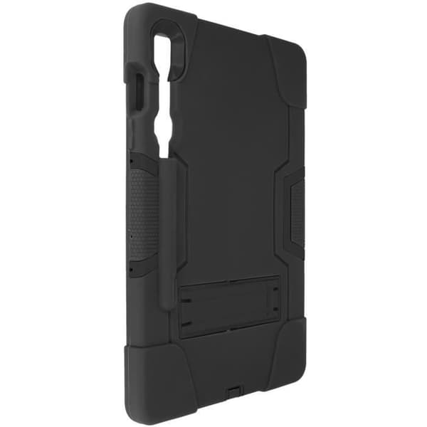 Coque - Samsung - Galaxy Tab S9/S9 FE - Sort - Bi-materiale - Forstærket beskyttelse Svart