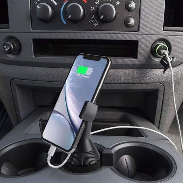 Bilhållare - BELKIN - Mugghållare - Utdragbar - Roterbar 360°/90° - Smartphone
