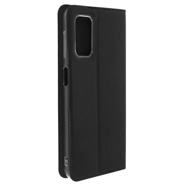 Smartphone cover - Akashi - Galaxy A32 - Øko-læder - Videostøtte - Semi-hård Svart