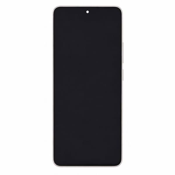 Fuldskærm til Redmi Note 13 4G AMOLED-panel med touchglas og Xiaomi sort/guld chassis Svart