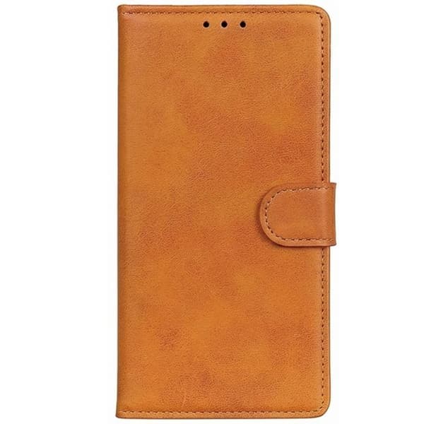 Fodral för Google Pixel 11 Pro XL Läderlook med Stöd och Plånboksflik Brun brun