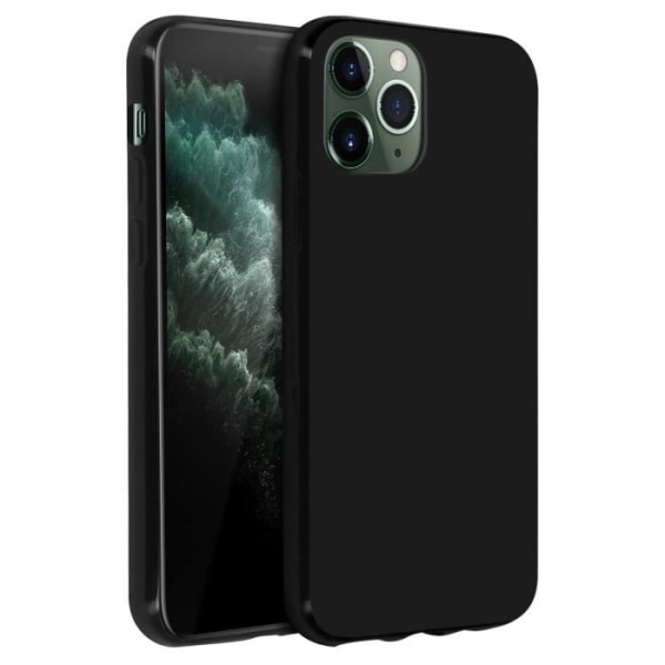 iPhone 11 Pro Case Silicone Gel Flexible Resistant Ultraohut musta